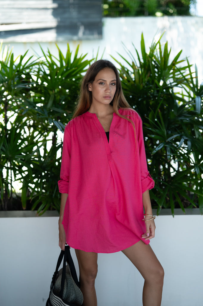 Capri Shirt Cover Up